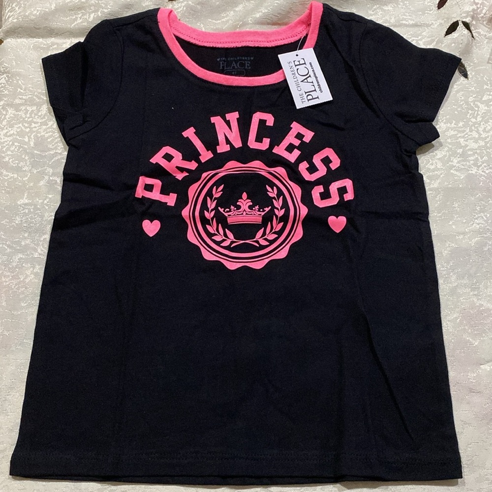 PRINCESS THE CHILDREN’S SHORT SLEEVE SIZE 4T GIRLS